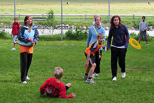 ... und Frisbee