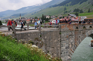 Abmarsch in S-chanf