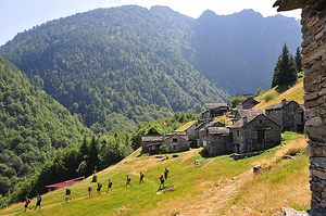Vorbei an Rusticis