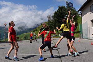 Frisbee, die erste Turnierdisziplin