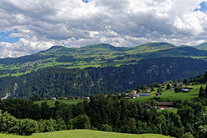 Blick zum Piz Mundaun