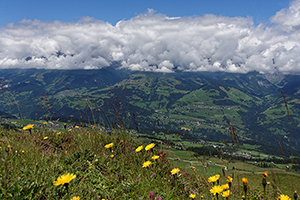 Blick Richtung Brigels und Andiast